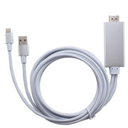 iPhone Lightning 8pin to HDMI Cable 2M HDTV Display Adaptor for iPhone